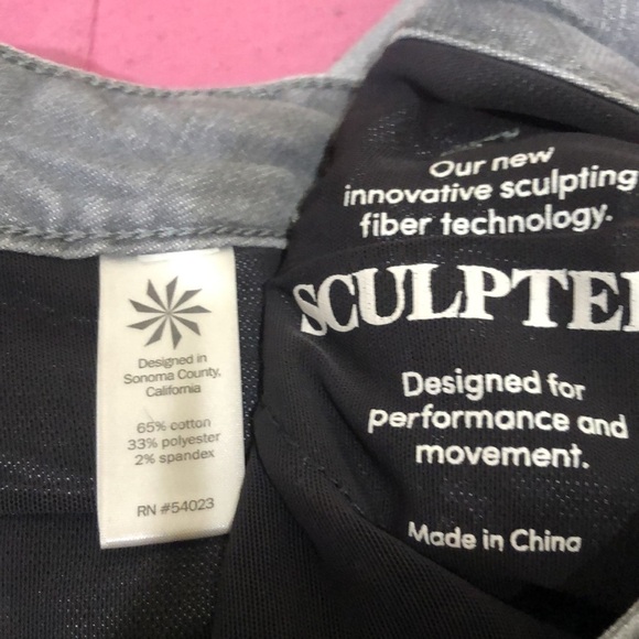 Athleta Sculptek Mid Rise Skinny Jeans Size 4 Gray - Picture 9 of 9